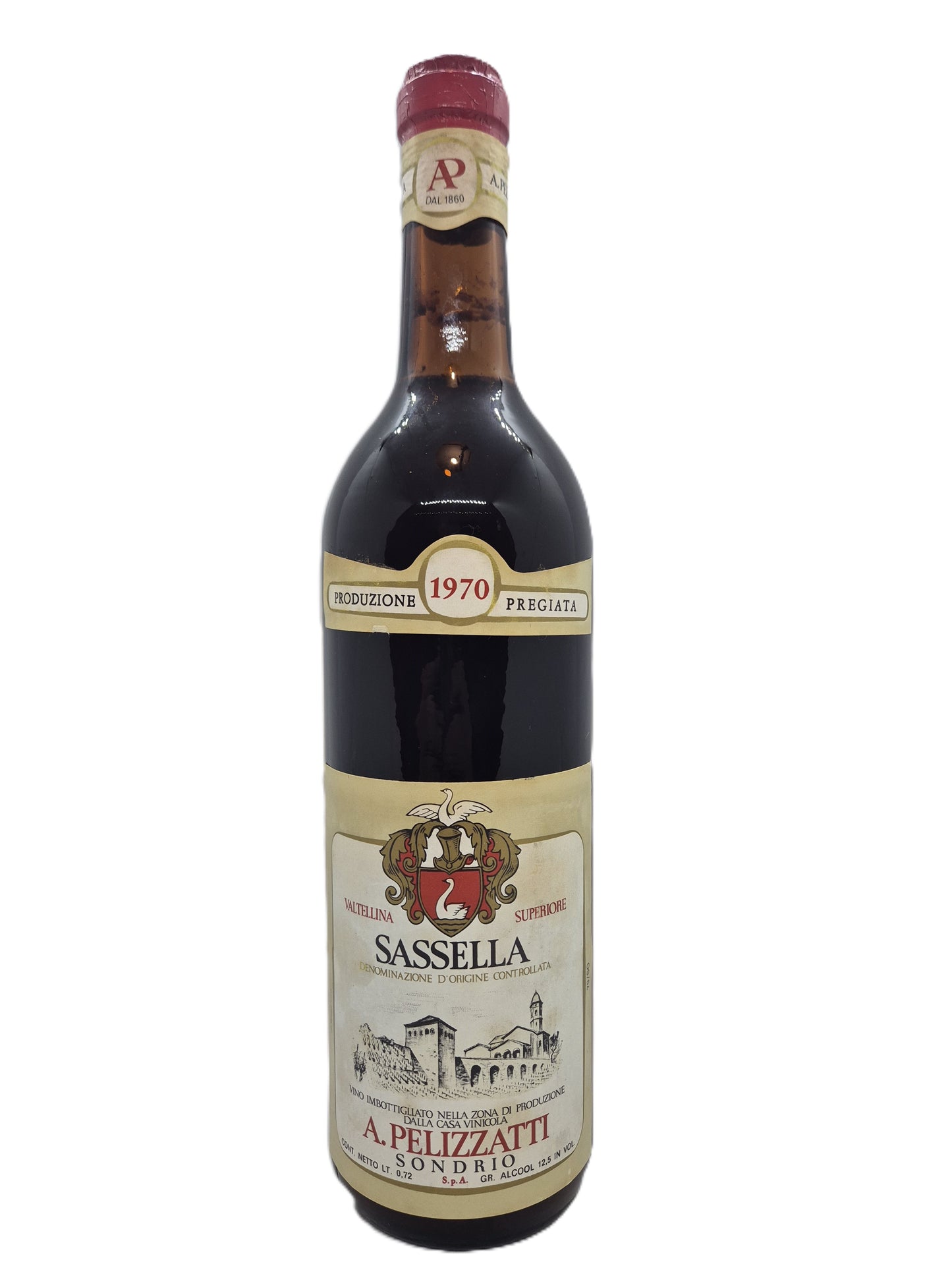Valtellina superiore Sassella Doc 1970 Pelizzatti