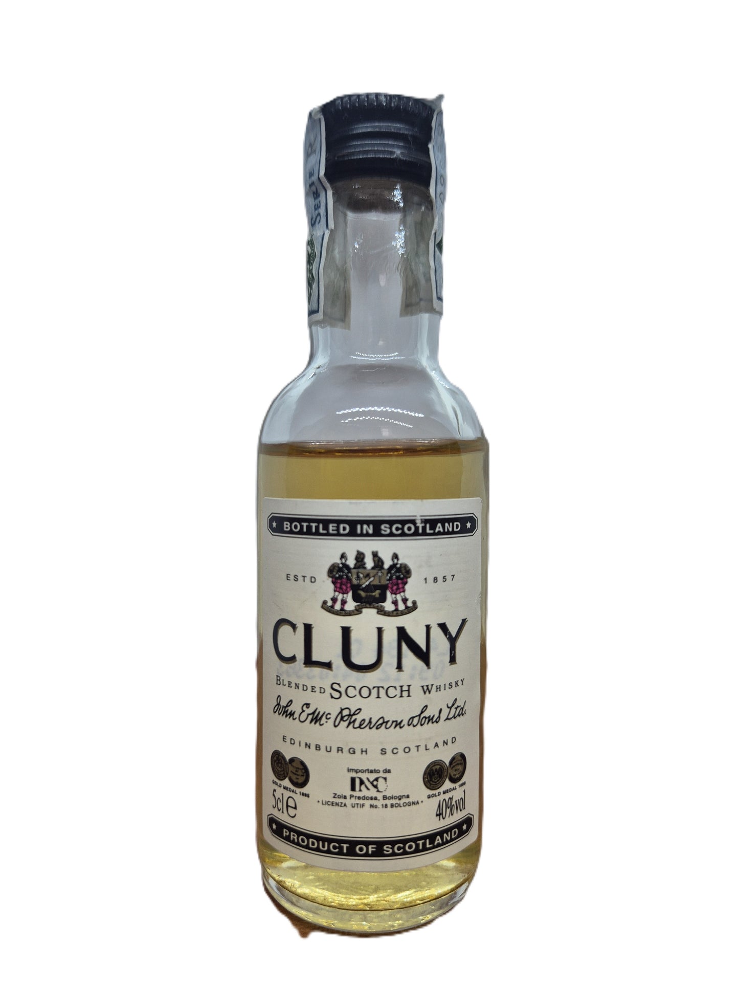 Cluny blended Scotch Whisky miniature/mignon