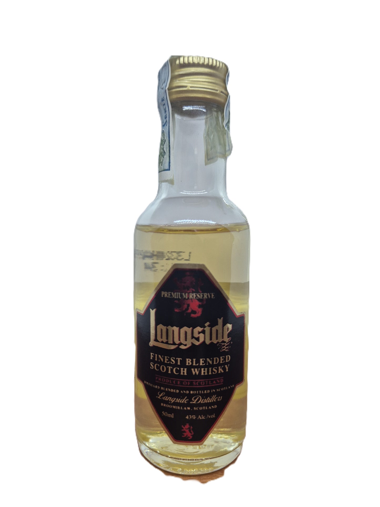 Langside scotch whisky miniature/mignon