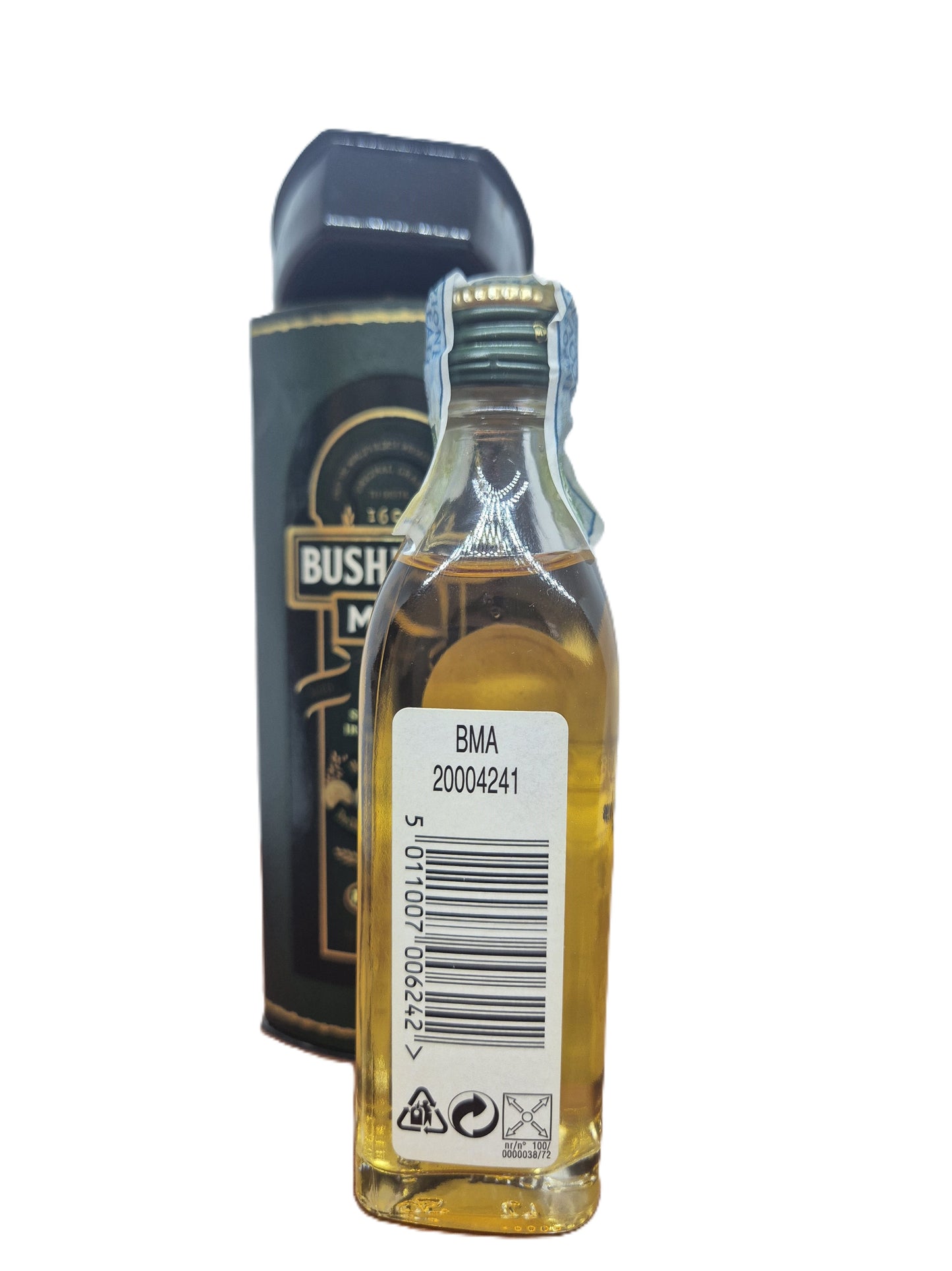 Bushmills 10 years old single malt Irish Whiskey miniature/mignon