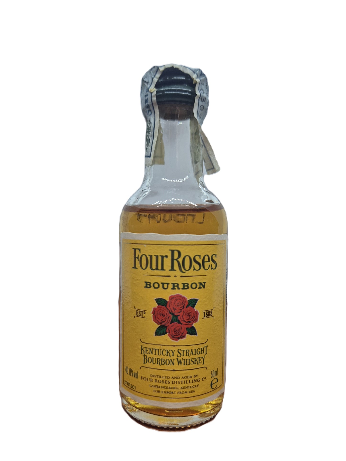 Four Roses Kentucky Straight Bourbon Whiskey miniature/mignon