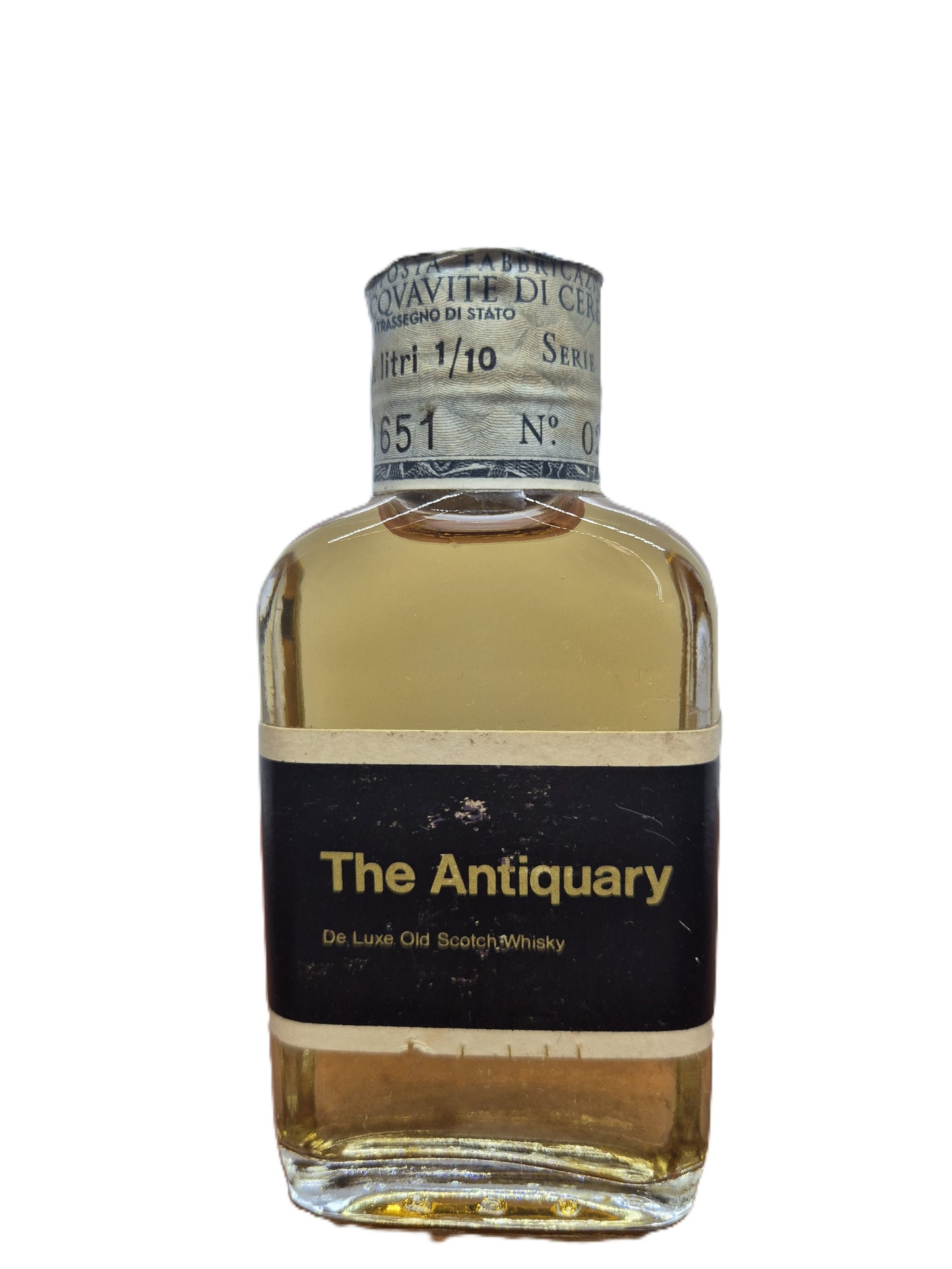 The Antiquary scotch whisky miniature/mignon