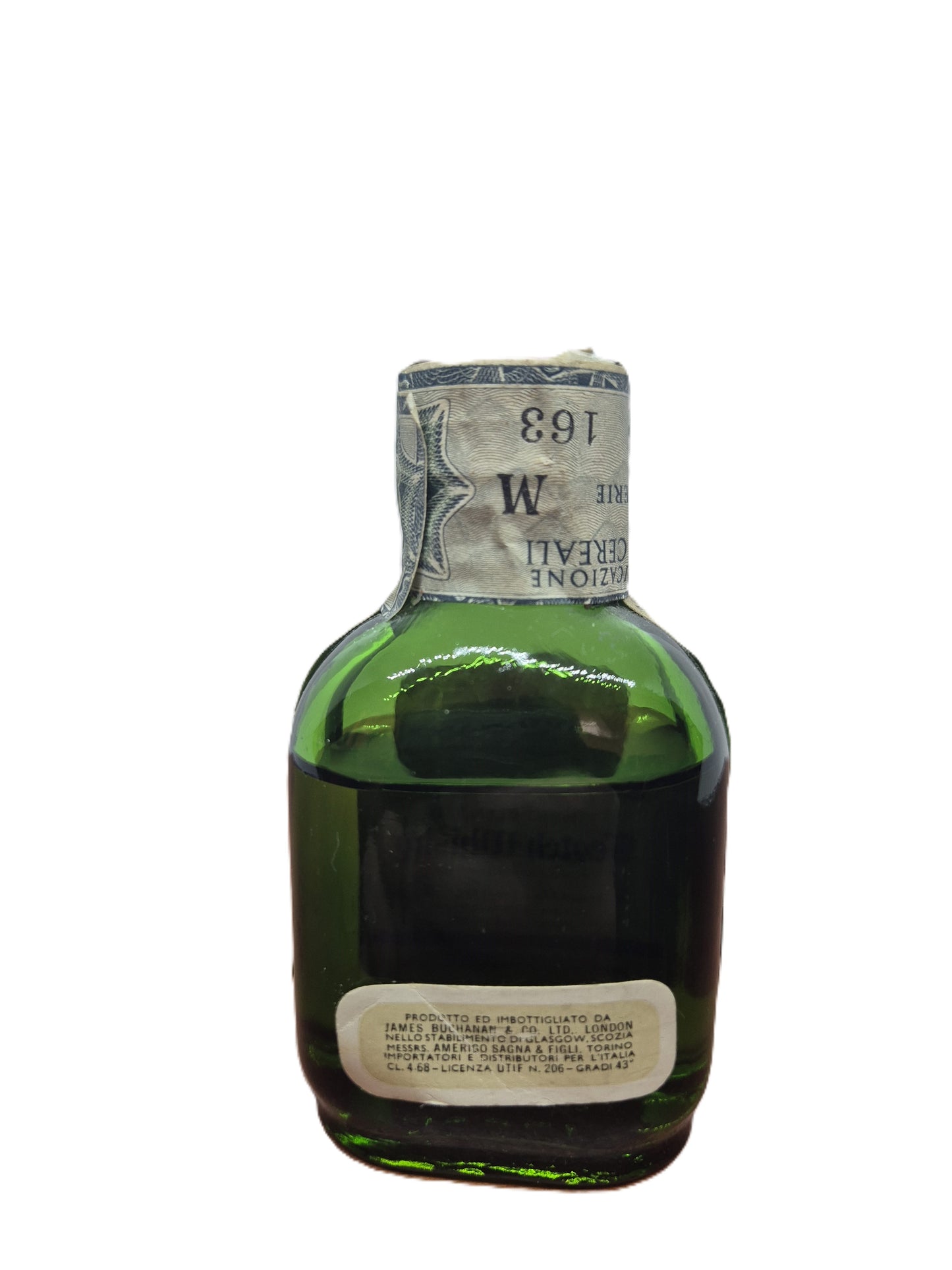 Buchanan's scotch whisky miniature/mignon