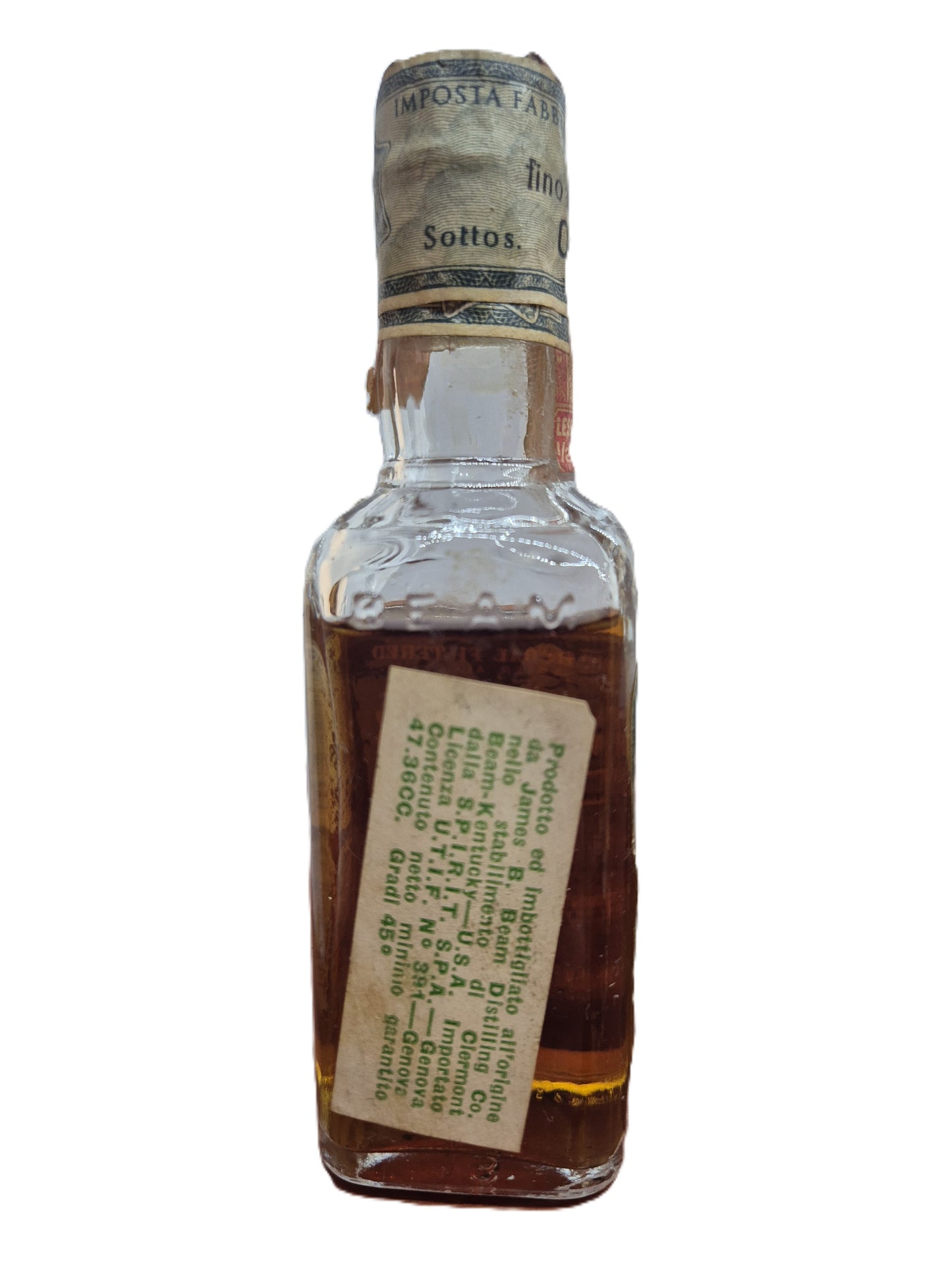 Beam's Choice Straight Bourbon Whiskey miniature/mignon