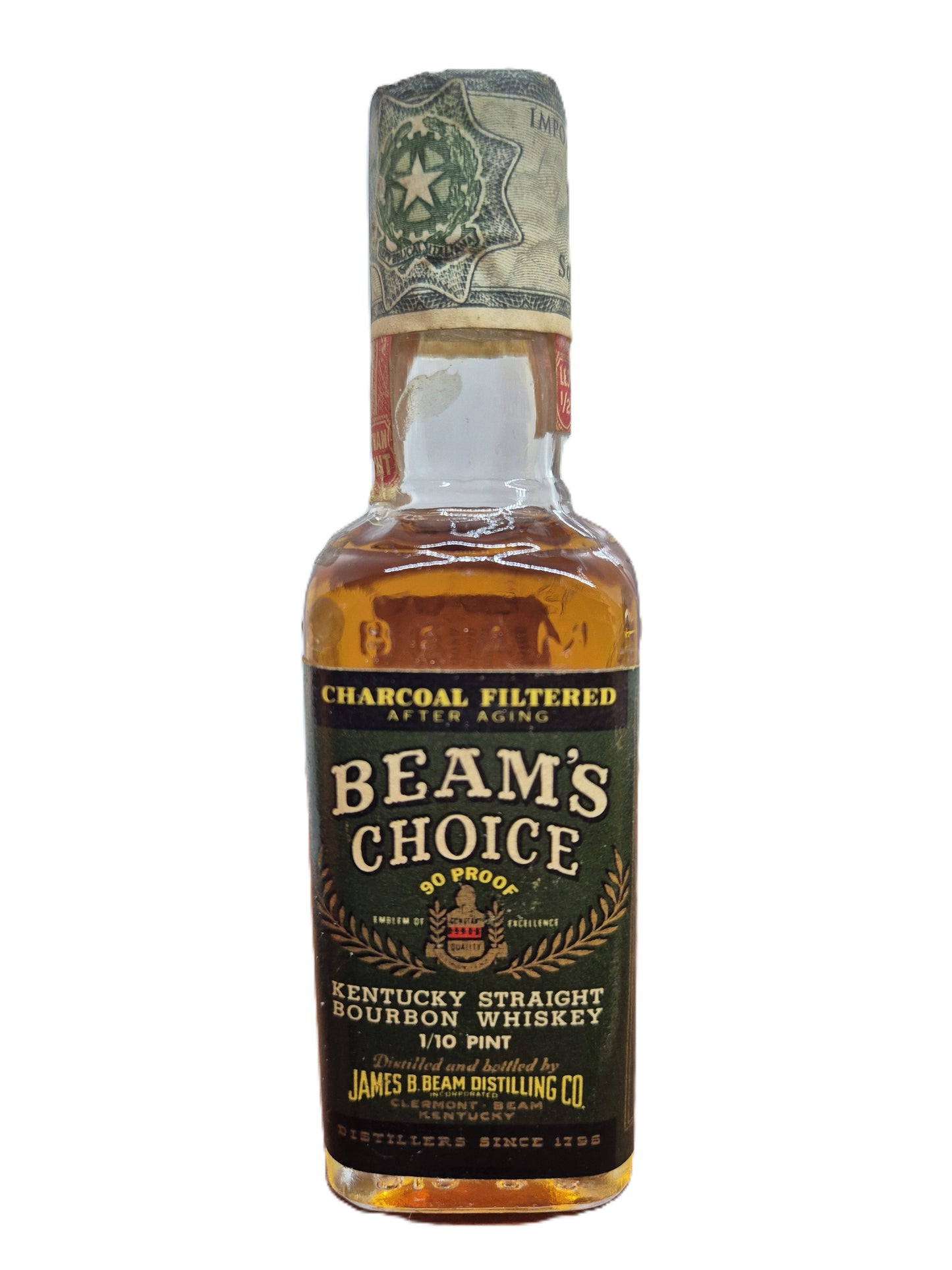 Beam's Choice Straight Bourbon Whiskey miniature/mignon