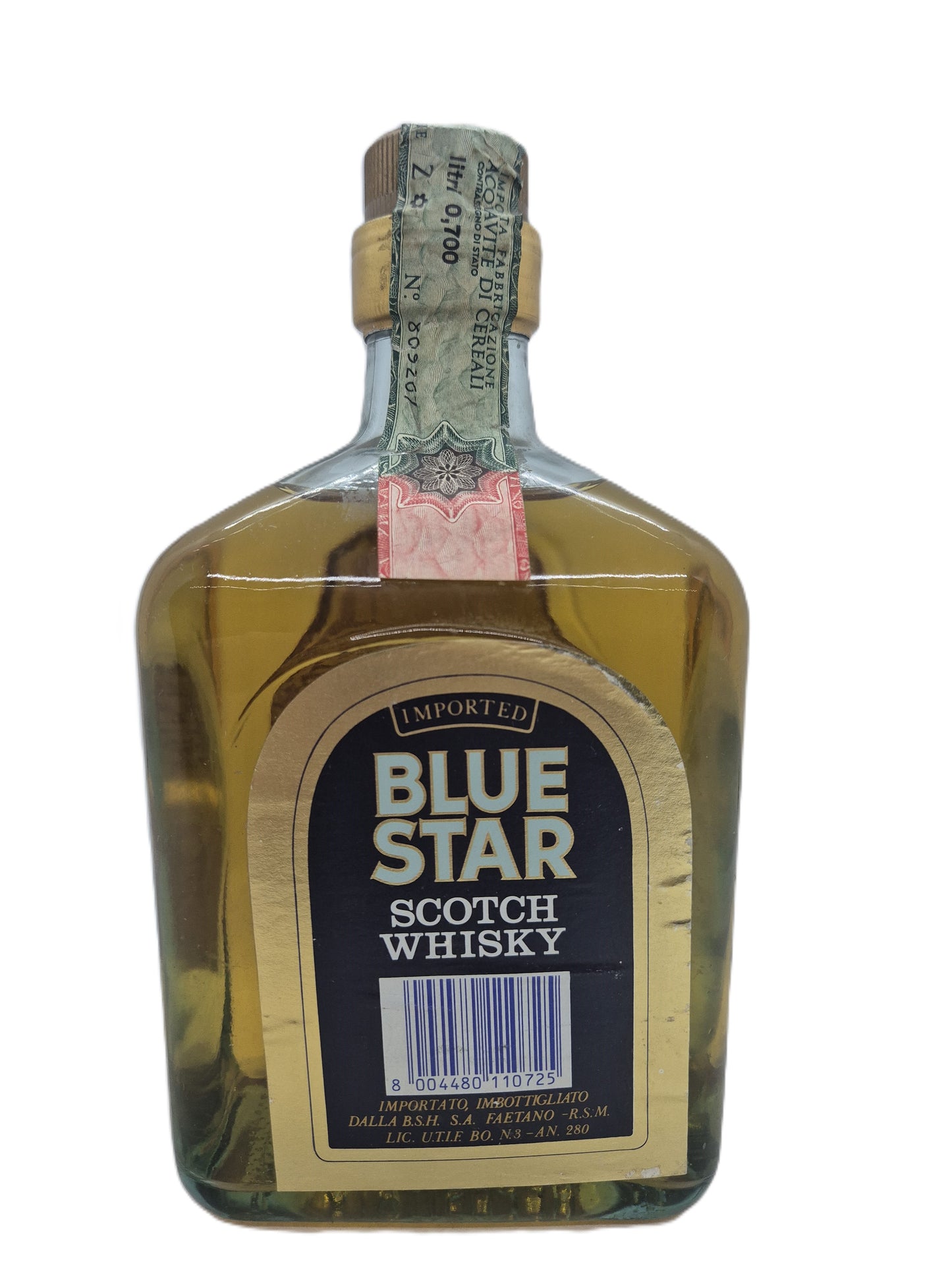 Blue Star scotch whisky