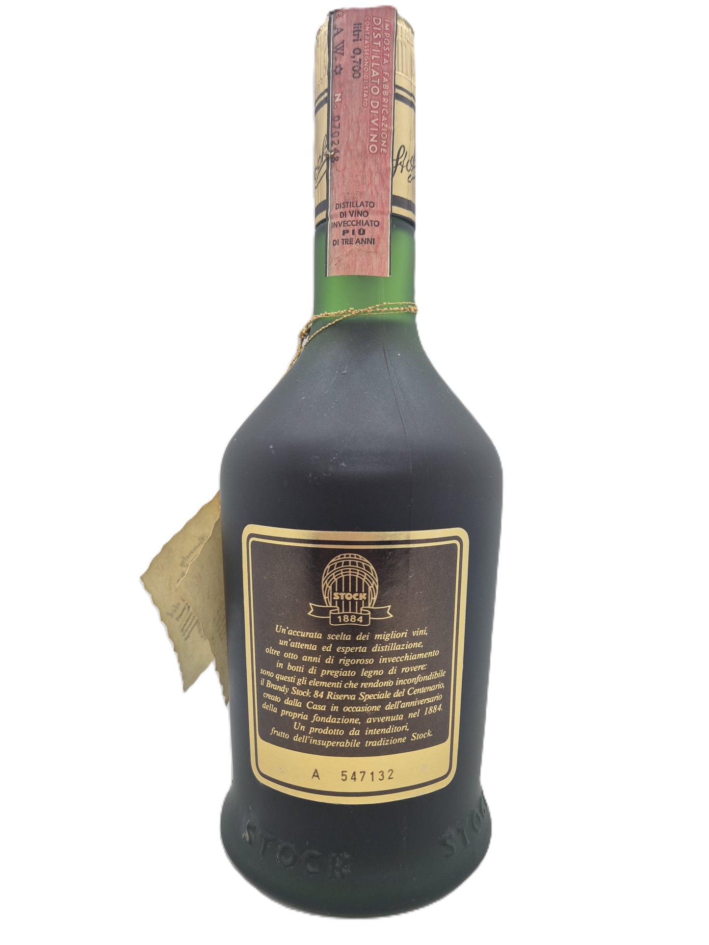 Stock 84 brandy riserva speciale invecchiato 8 anni