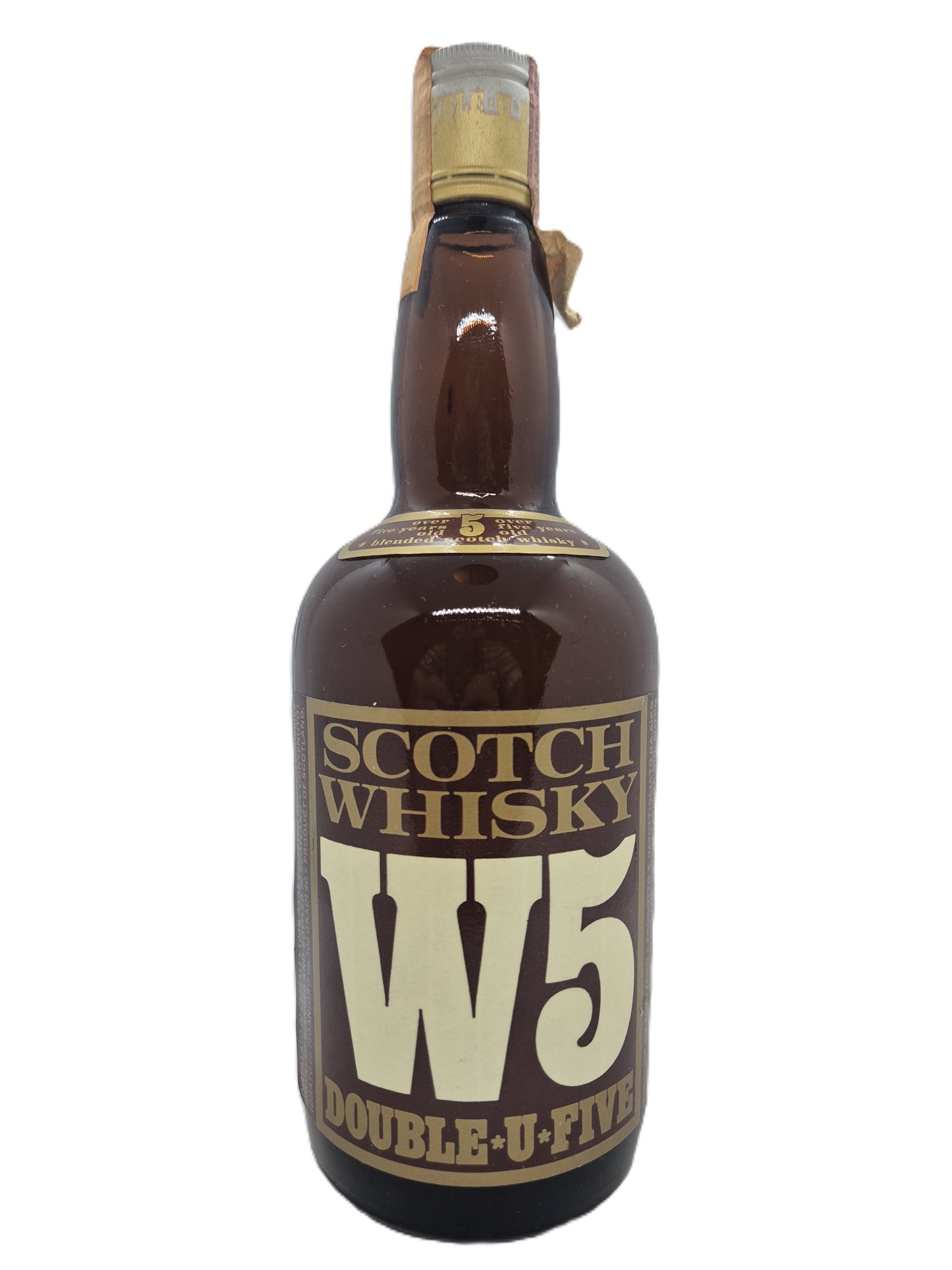 W5 5 years old blended scotch whisky