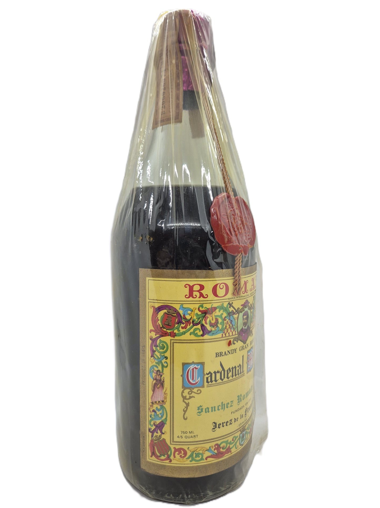 Cardenal Mendoza Brandy Gran Reserva Romate Jerez de la Frontera