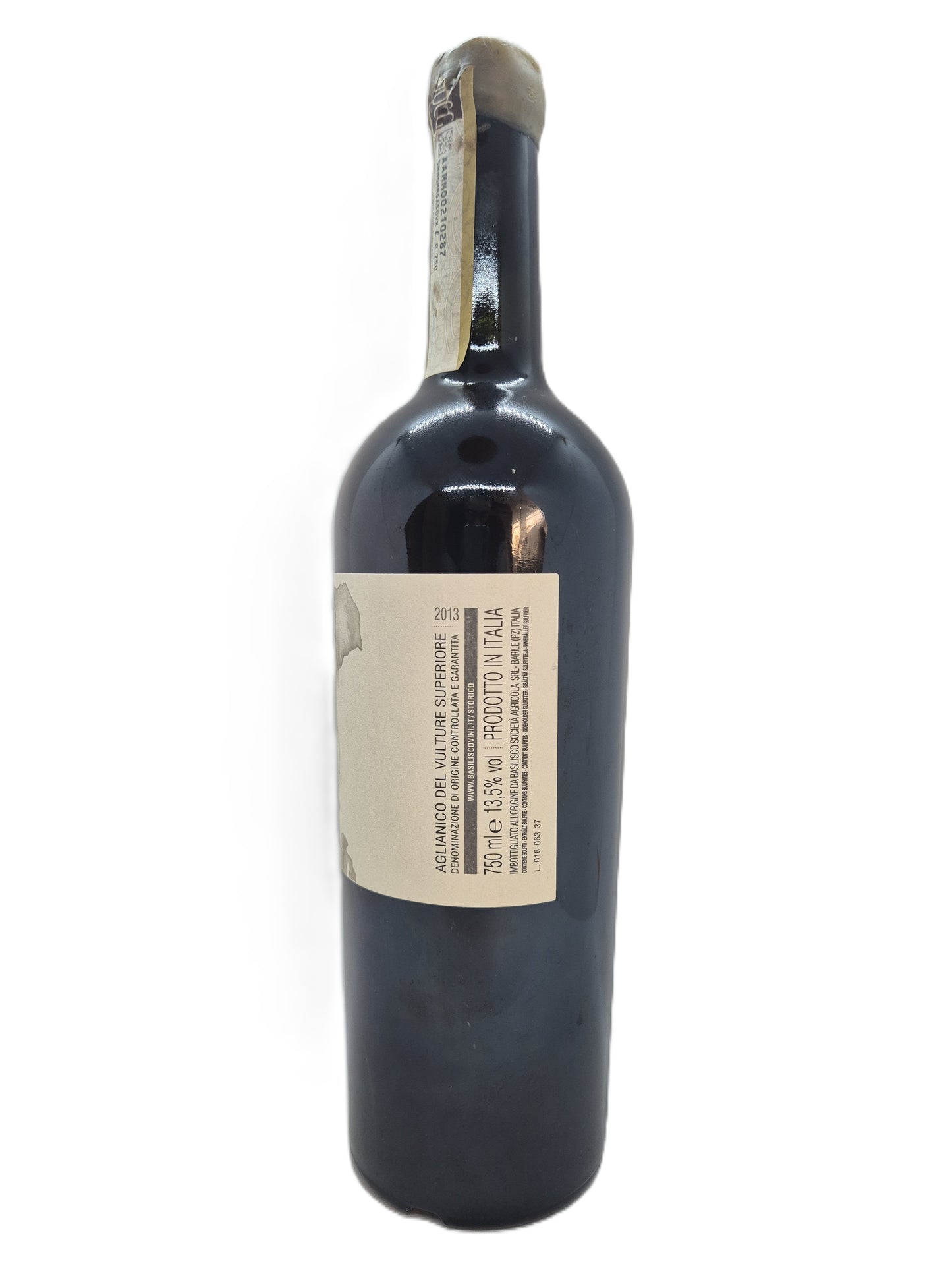 "Storico" Aglianico del Vulture Superiore DOCG 2013 Basilisco