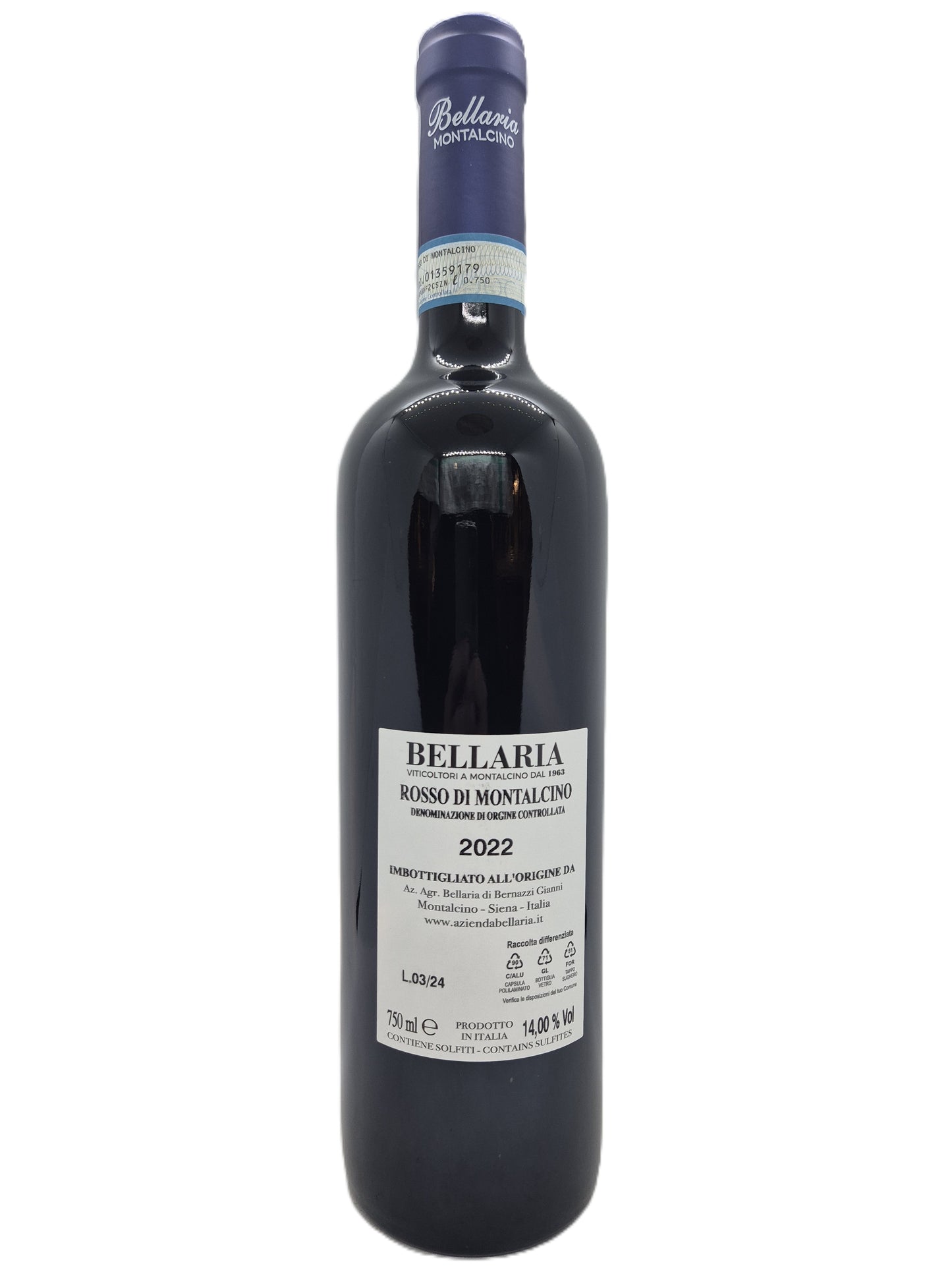 Rosso di Montalcino doc 2022 Bellaria