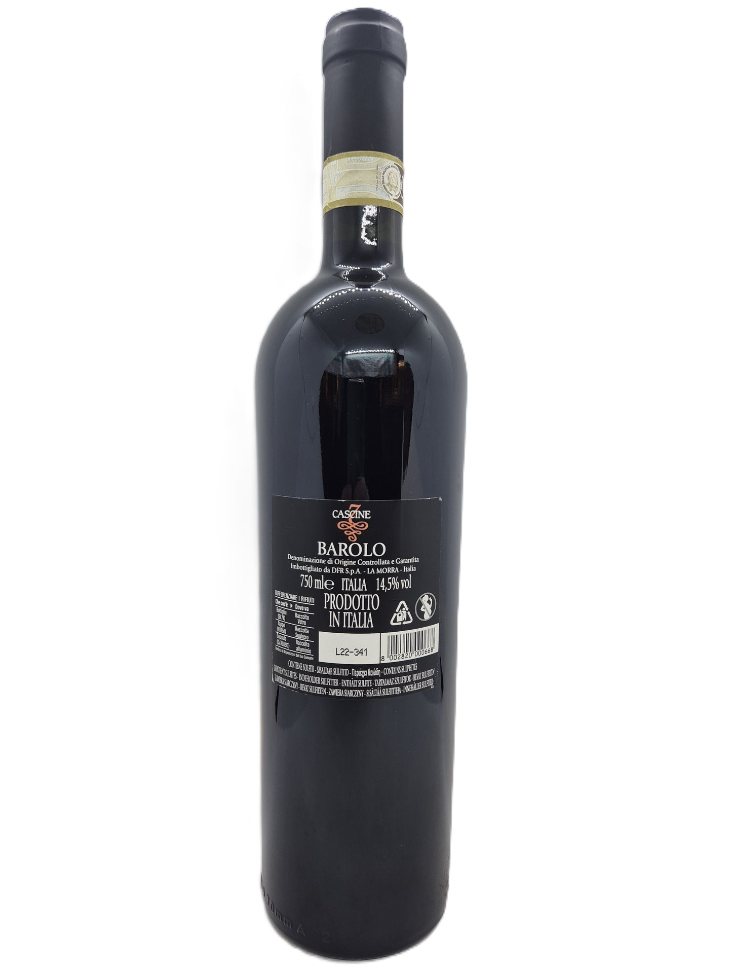 Barolo docg 2018 Sette Cascine