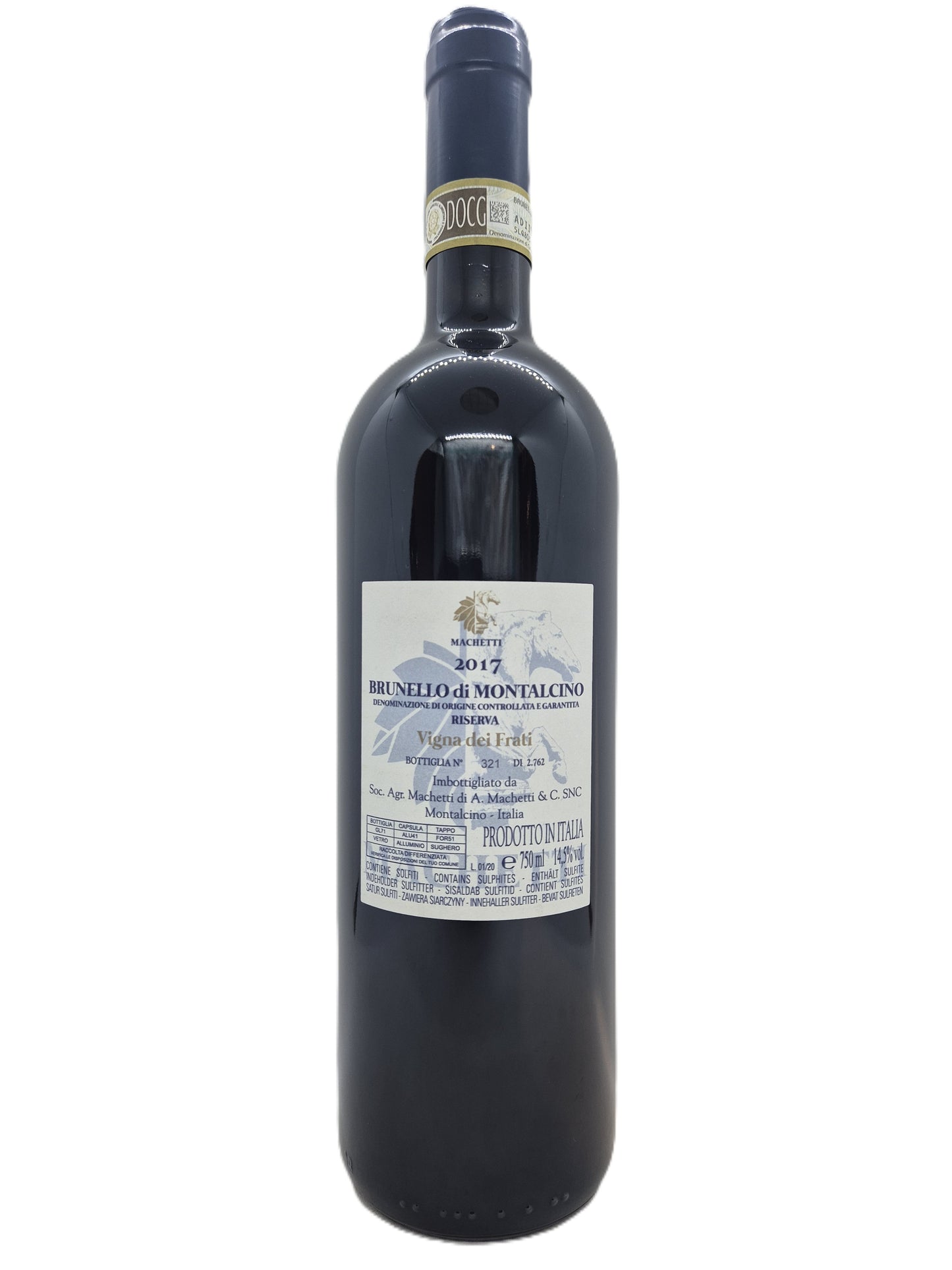 Brunello di Montalcino riseva docg 2017 Machetti