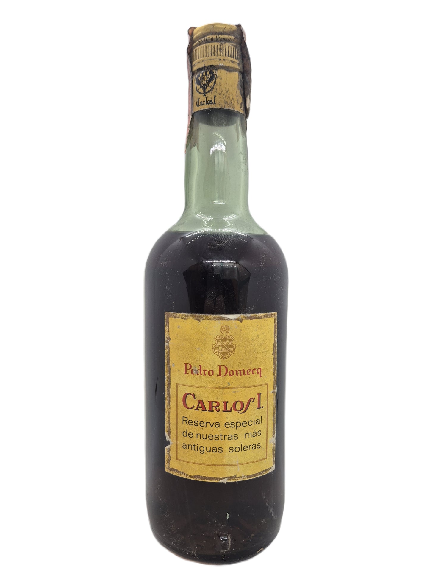 Carlos I Solera especial brandy de Jerez de la Frontera Domecq