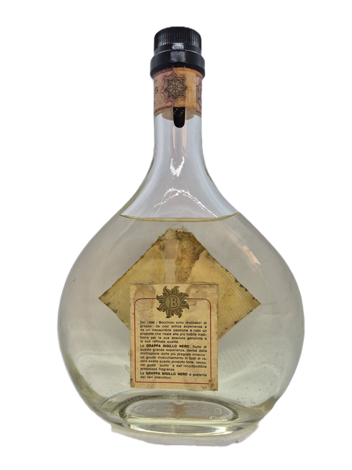 Grappa invecchiata Sigillo Nero Bocchino
