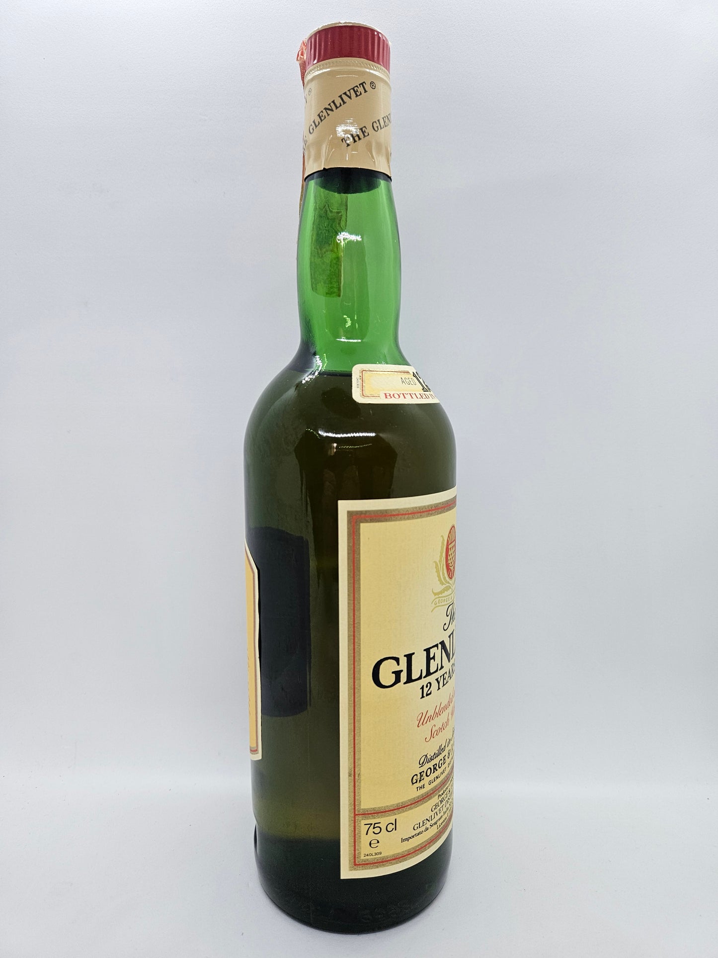 The Glenlivet 12 years old Unblended all Malt Scotch Whisky Turnberry