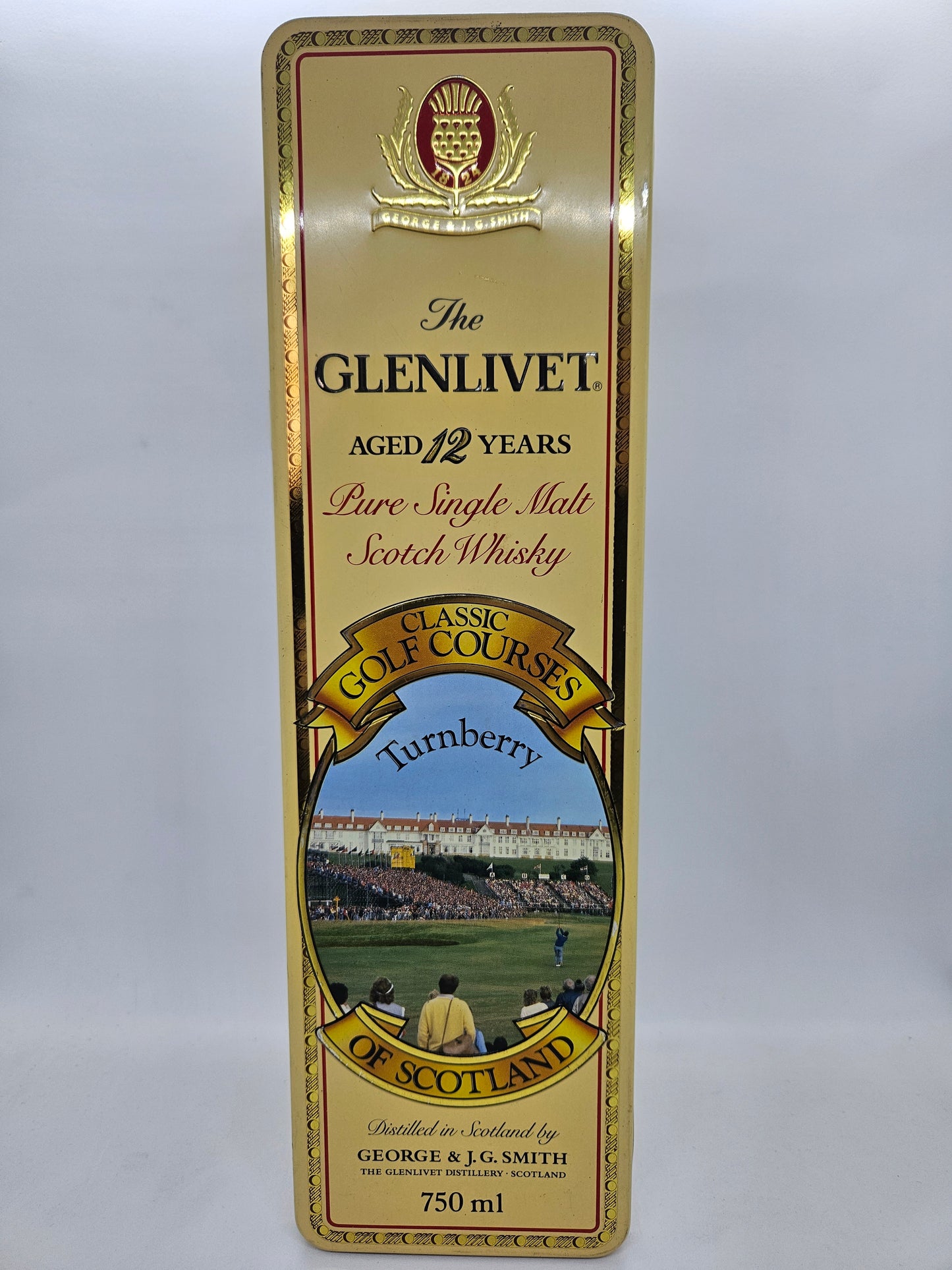 The Glenlivet 12 years old Unblended all Malt Scotch Whisky Turnberry