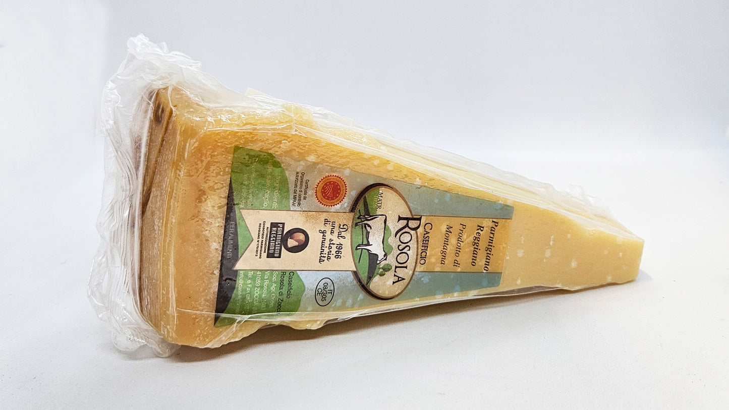 Parmigiano Reggiano DOP 22 mesi Caseificio di Rosola Zocca trancio da 0,50 kg