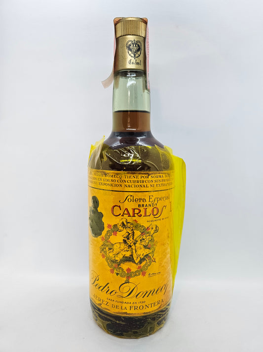 Carlos I Solera especial brandy de Jerez de la Frontera Domecq