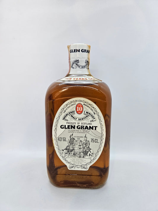 Glen Grant 10 years old highland malt scotch whisky
