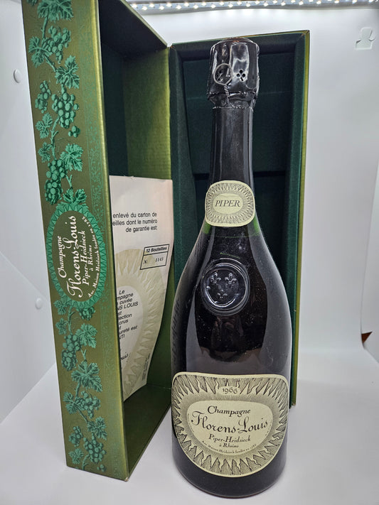 Florens - Louis 1966 Champagne Piper - Heidsiek con box e certificato