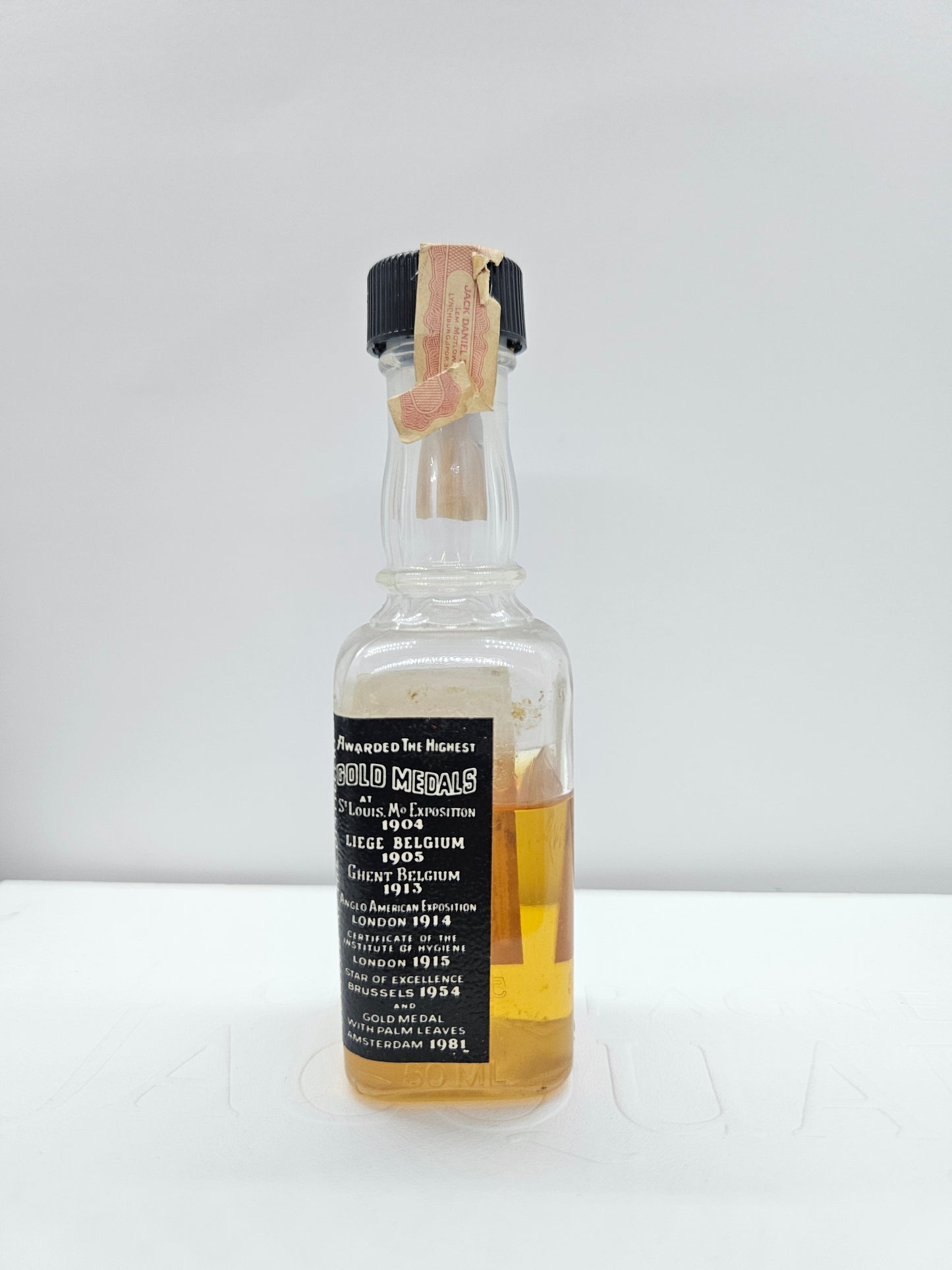 Jack Daniel's Tennessee Whiskey miniature plastica