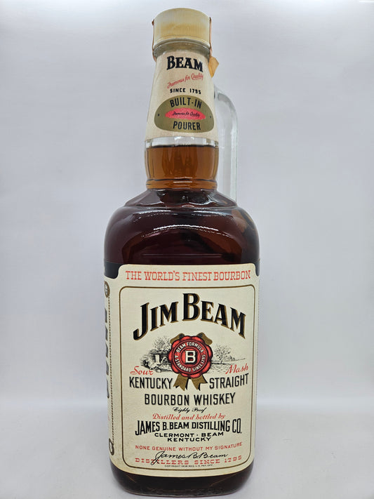 Jim Beam Kentucky straight bourbon Whiskey 1984