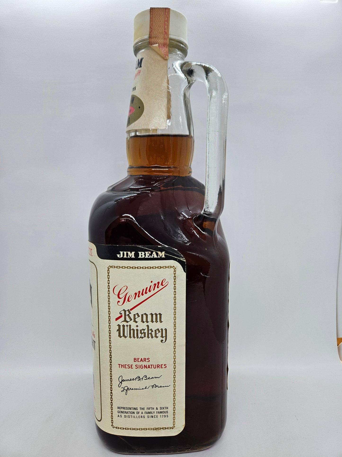 Jim Beam Kentucky straight bourbon Whiskey 1984