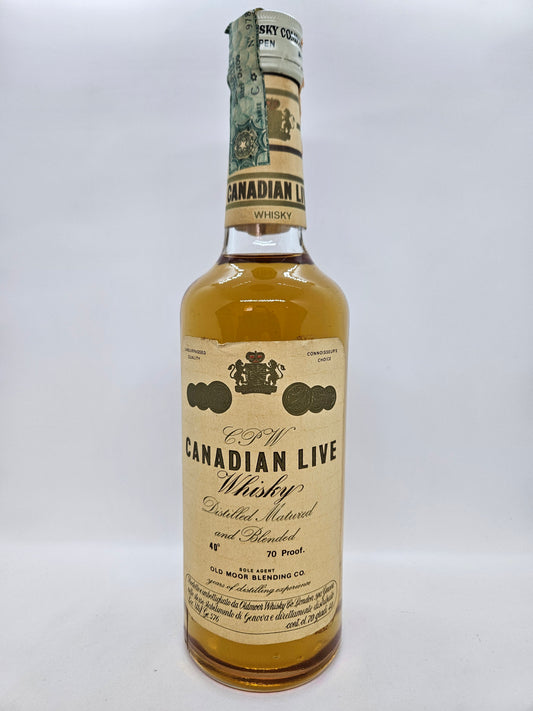 Canadian Live whisky Oldmoor