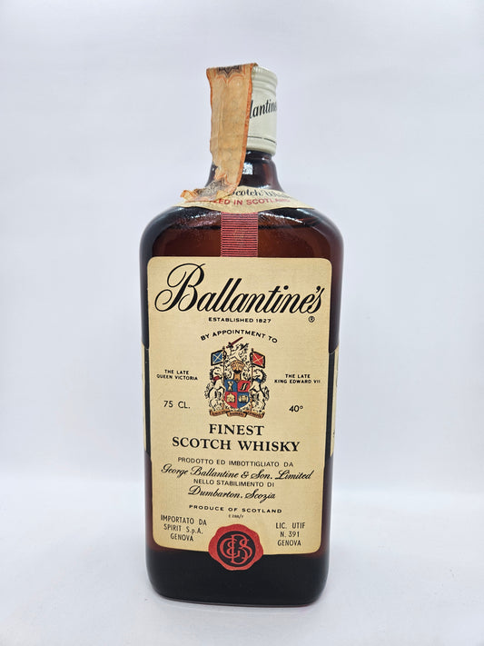 Ballantine's finest blended scotch whisky