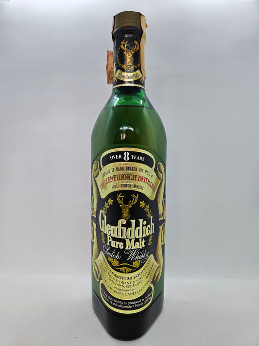 Glenfiddich over 8 years Pure Malt scotch whisky