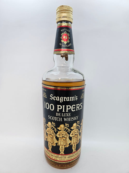 100 Pipers de luxe scotch whisky