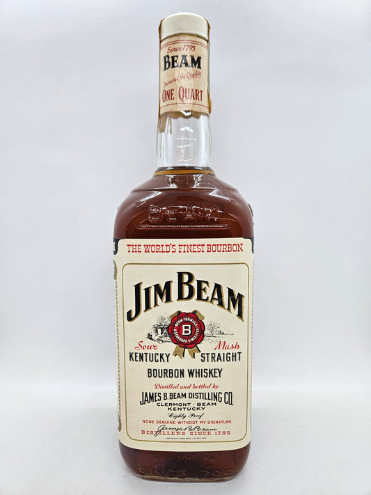 Jim Beam Kentucky straight bourbon Whiskey 1977