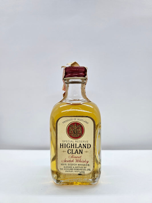 Highland Clan scotch whisky
