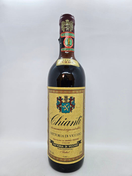 Chianti DOC 1981 Fattoria di Vicchio