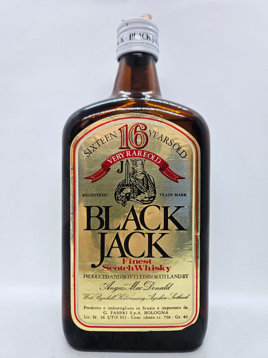 Black Jack 16 years old scotch whisky