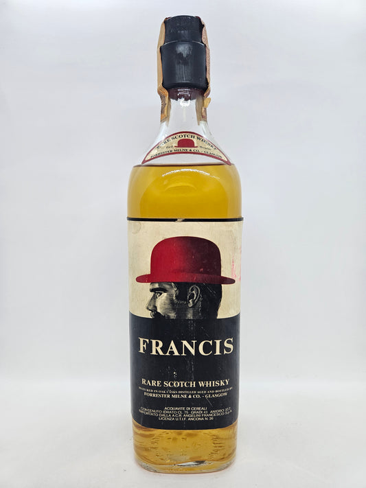 Francis rare scotch whisky