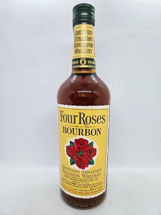 Four Roses aged 6 years 1980 Kentucky Straight bourbon whiskey