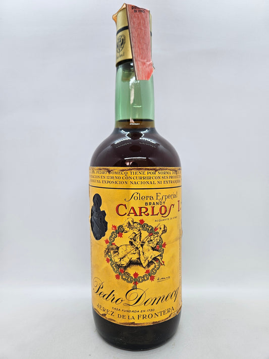Carlos I Solera especial brandy de Jerez de la Frontera Domecq