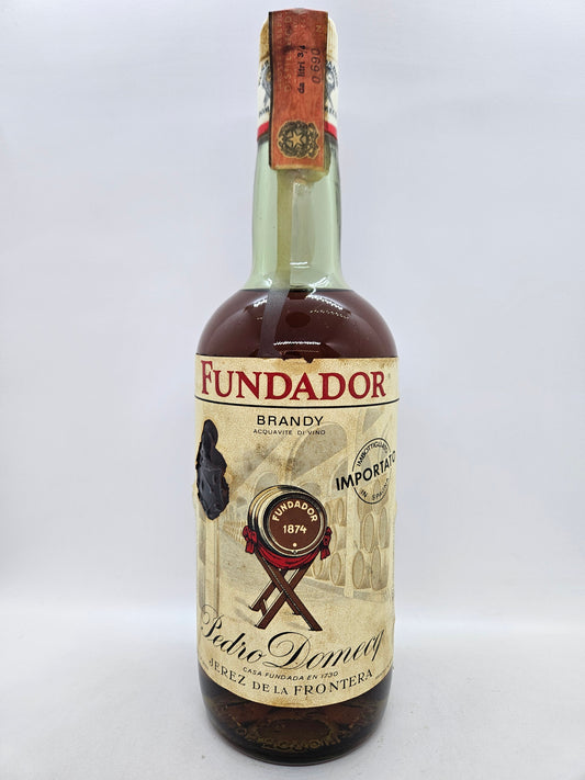 Fundador brandy Jerez de la Frontera Pedro Domecq