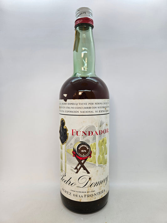 Fundador Solera Reserva brandy Jerez de la Frontera Pedro Domecq
