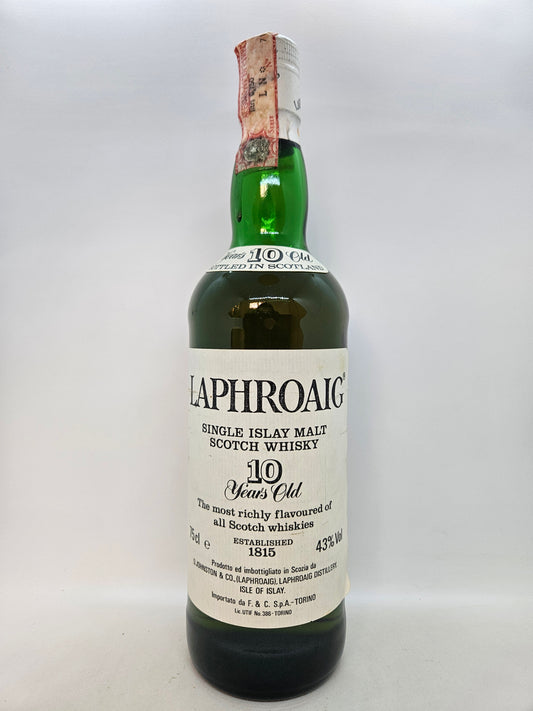 Laphroaig 10 years old Single Islay Malt Scotch Whisky