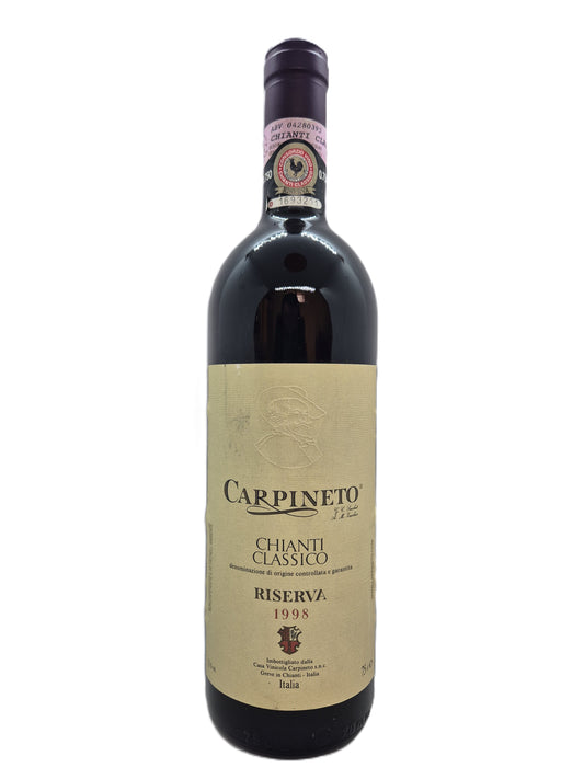 Chianti Classico riserva docg 1998 Carpineto