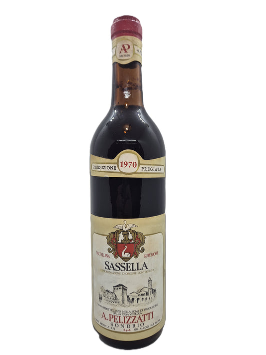 Valtellina superiore Sassella Doc 1970 Pelizzatti