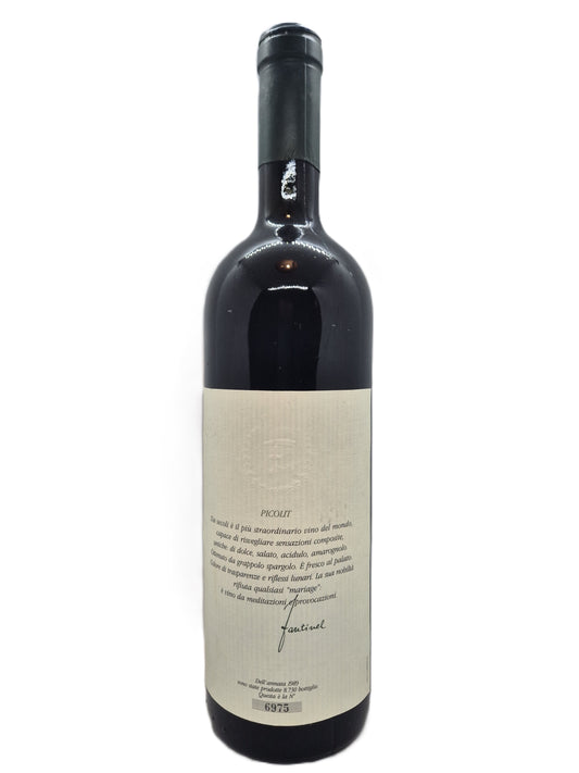 Picolit vino da tavola 1989 Fantinel