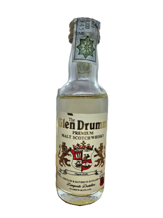 The Glen Drumm premium malt scotch whisky miniature/mignon