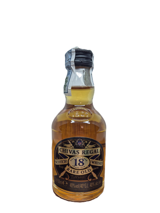 Chivas regal 18 years old blended Scotch Whisky miniature/mignon
