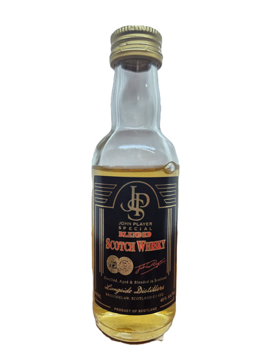 John Player special blended Scotch Whisky miniature/mignon