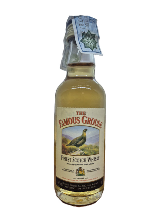 The Famous Grouse Scotch Whisky miniature/mignon