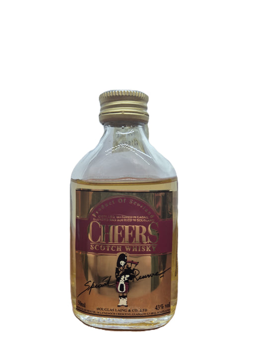 Cheers scotch whisky miniature/mignon